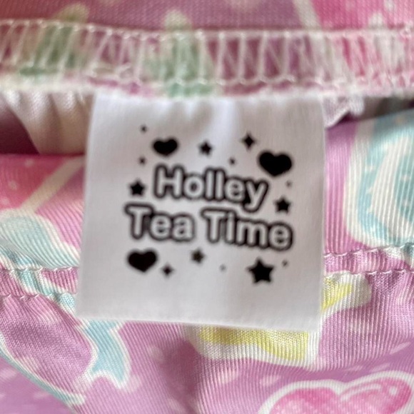 Pastel Patterned Kawaii Skirt - Picture 2 of 2